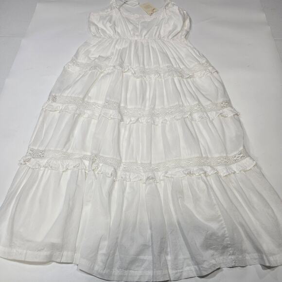 Tularosa Matt Midi Dress in White Large - Picture 11 of 12